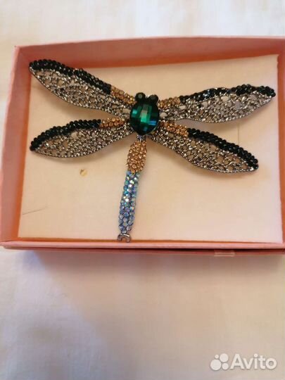 Брошь Стрекоза