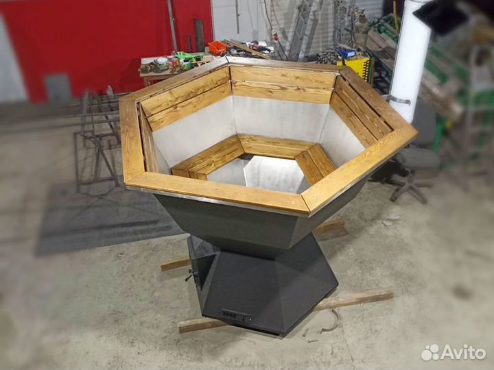 Банный Чан из высококачественной стали