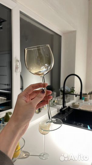 Бокалы разные