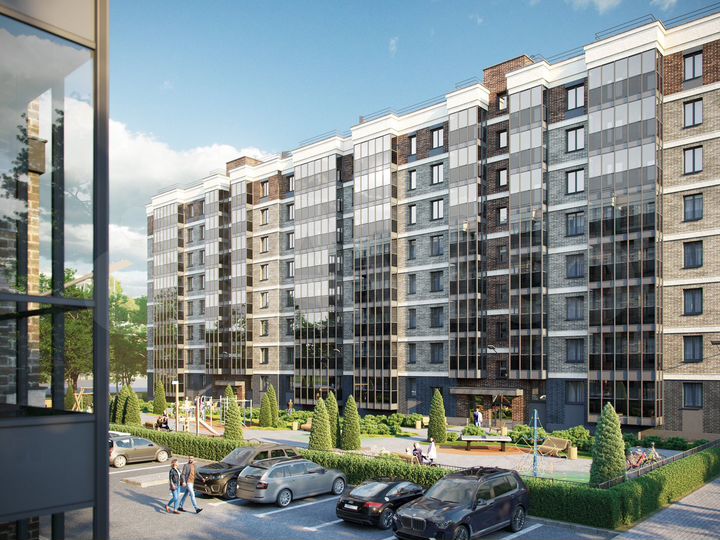 Квартира-студия, 25,7 м², 9/9 эт.