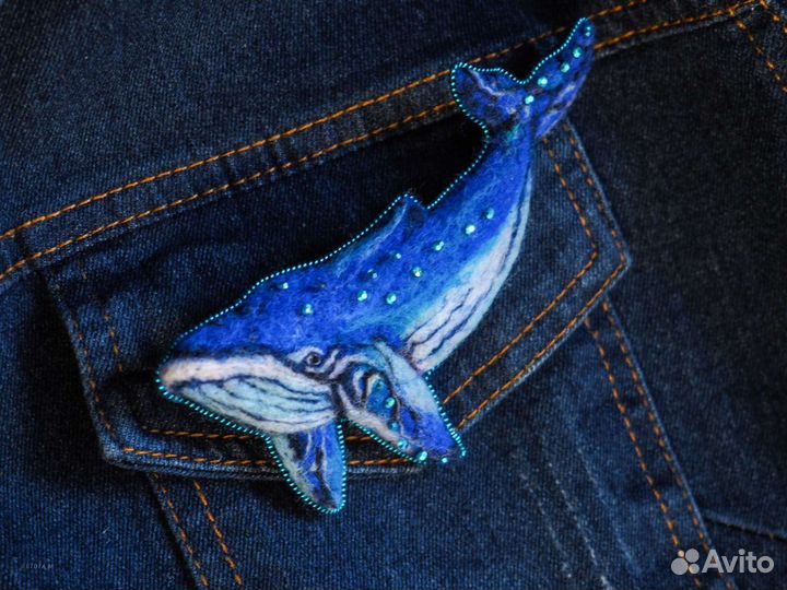 Брошь ручной работы