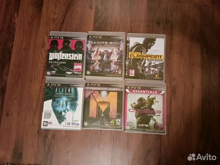 Диски на Sony PS3