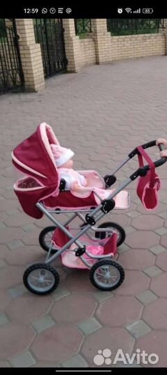 Коляска 3 в 1 бу