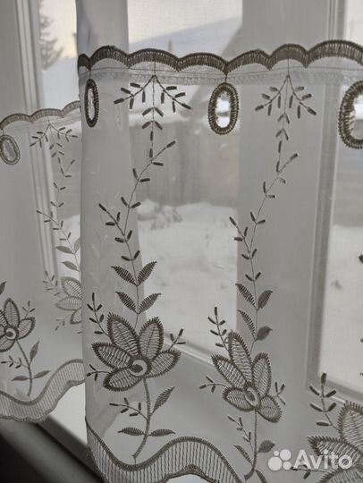 Тюль арка на кухню