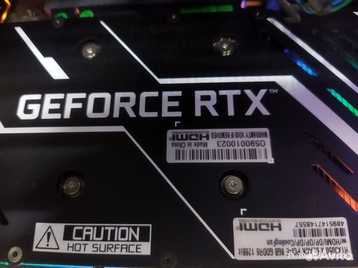 Игровой пк RTX 3050 и intel core i5 11400f