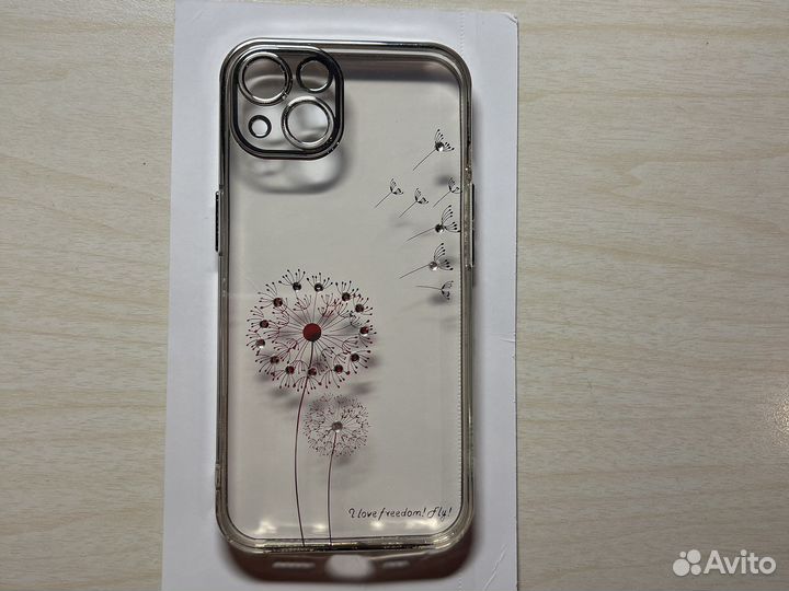 Чехол на iPhone 13 со стразами kruche