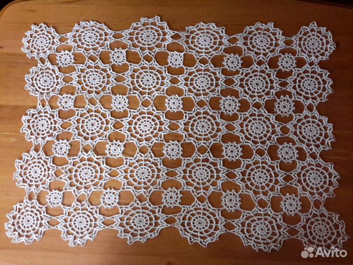 Салфетка,связанная крючком