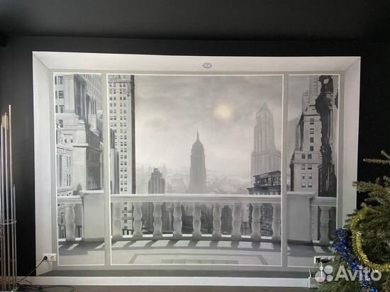 Декоративная роспись интерьера