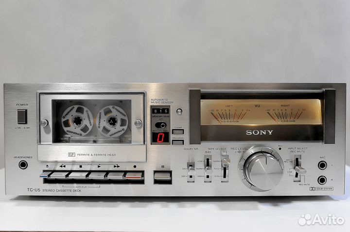 Кассетная Дека Sony TC-U5, 1979 г