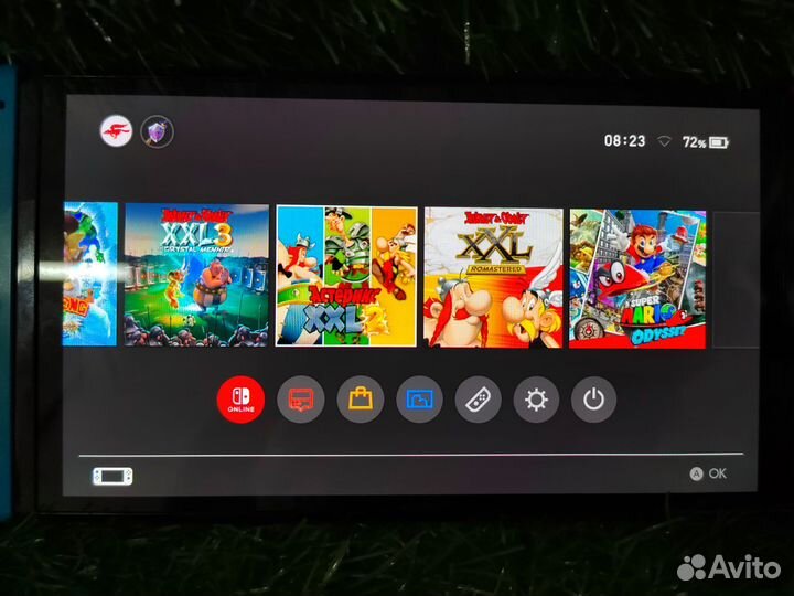 Nintendo switch oled с играми 128 гб