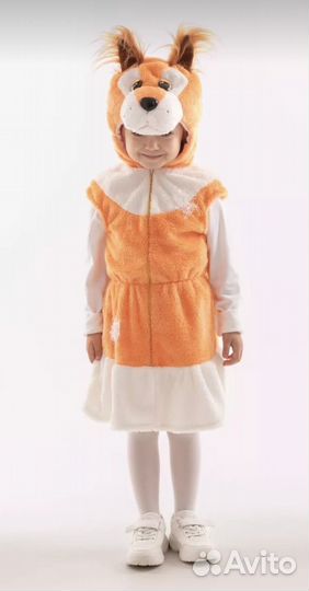 Костюм Белочка детский 116-122 на 5-6лет