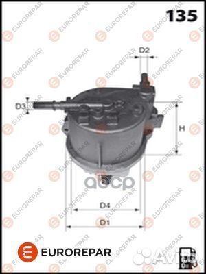 Фильтр топливный ford Fusion 2002- ford Fiesta