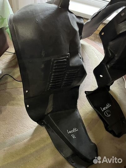 Подкрыльник передний на gentra/lacetti