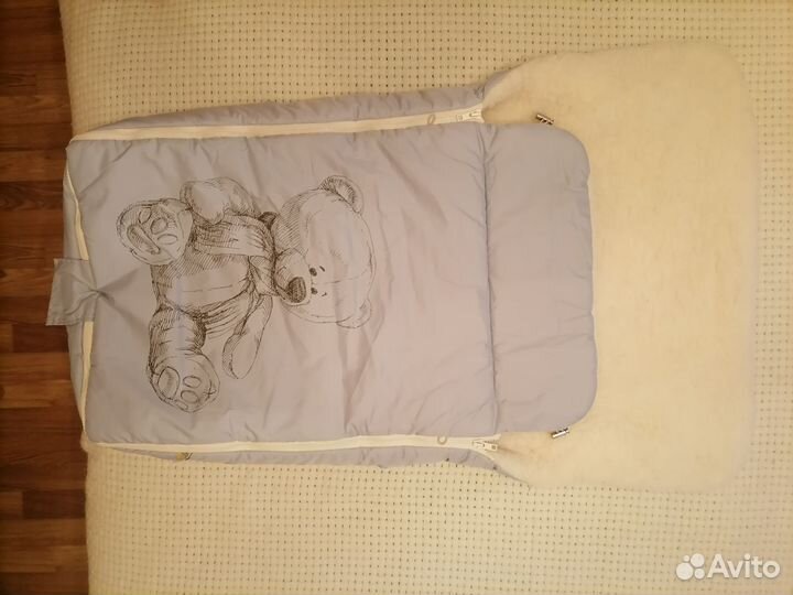 Конверт зимний на овчине