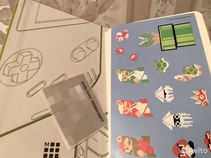 Game boy Super Mario блокнот Limited Edition