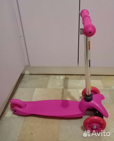 Самокат детский трехколесный