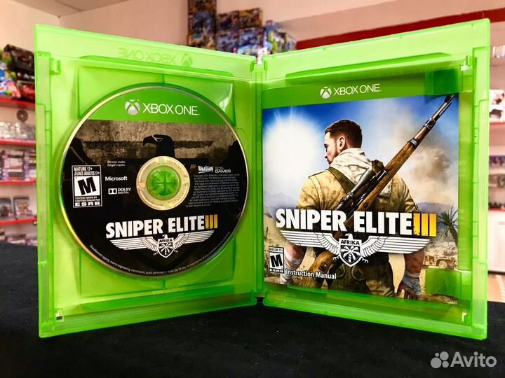 Диск Xbox One Sniper Elite 3