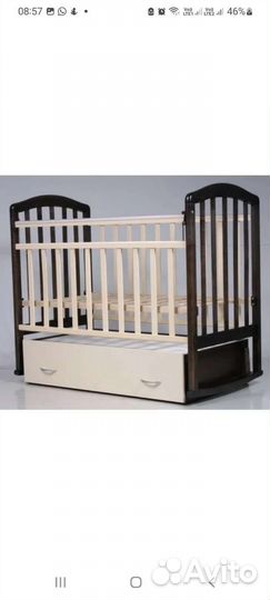 Новая детская кроватка аэлита 4