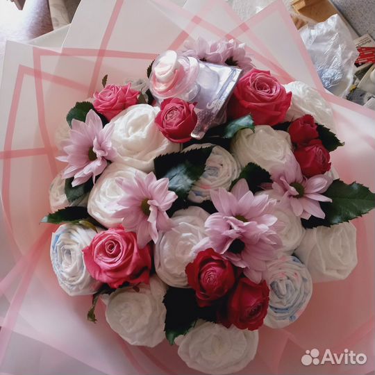 Букет из подгузников