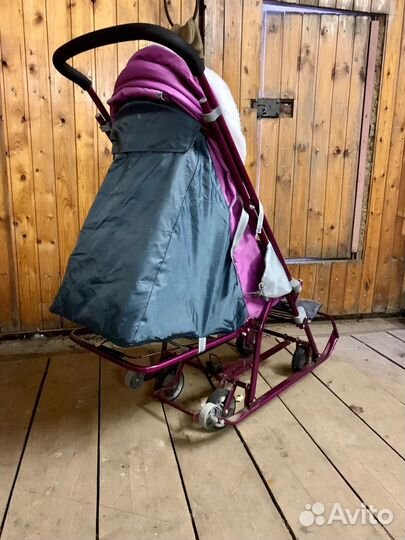 Коляска санки