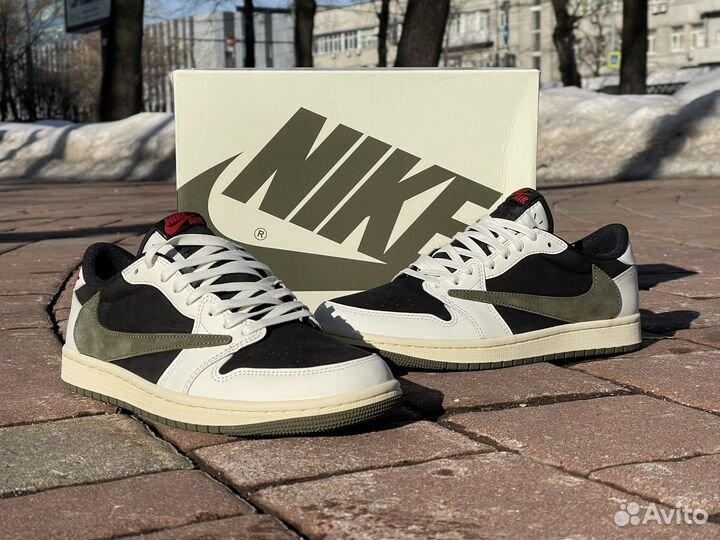 Кроссовки Nike Travis Scott Olive