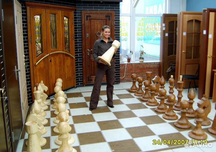 Напольные шахматы