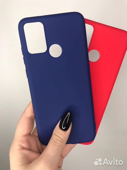 Чехол для huawei honor 9A цветной матовый