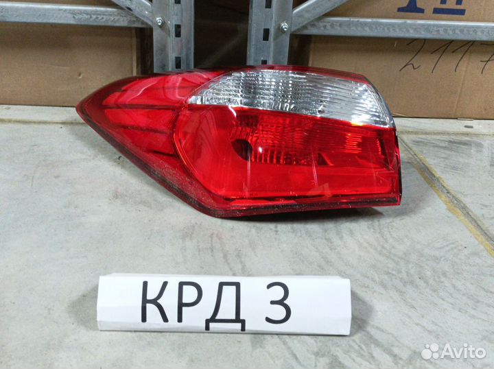 Фонарь левый внешний Kia Cerato 3 2013