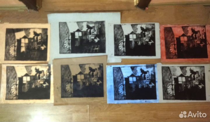 Интерьерная картина, авторская Графика