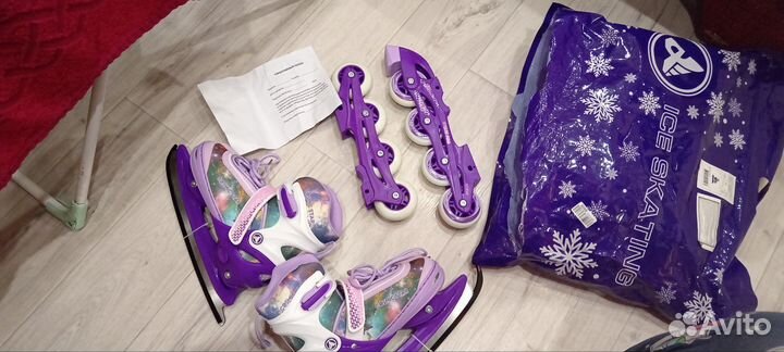 Ролики детские новые