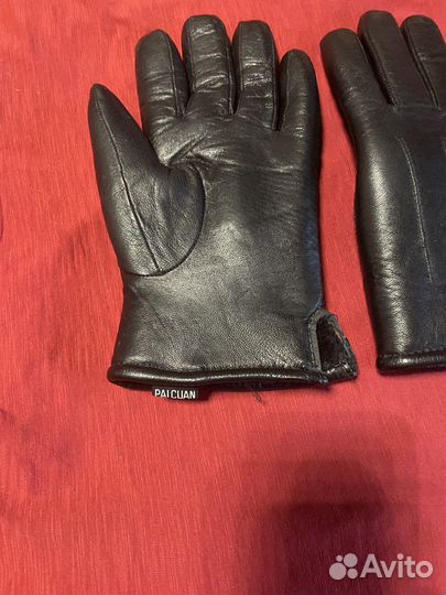 Перчатки зимние мужские натуральная кожа