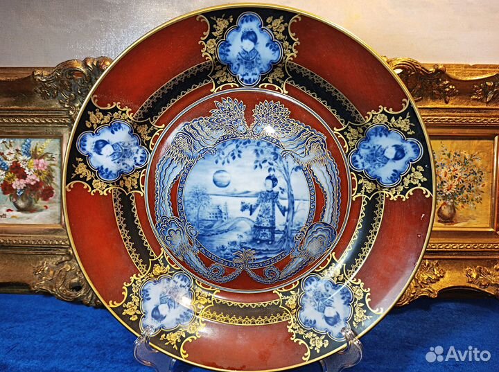 Тарелка.Kaiser.Сиам.Панно.Германия.Восточная