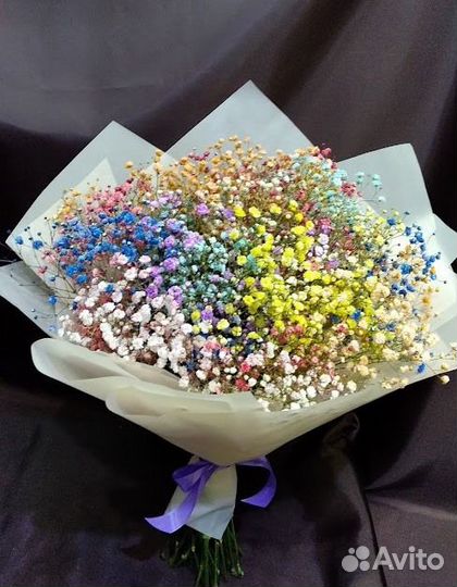 Букет из гипсофилы 