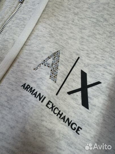 Спортивный костюм armani светлый lux