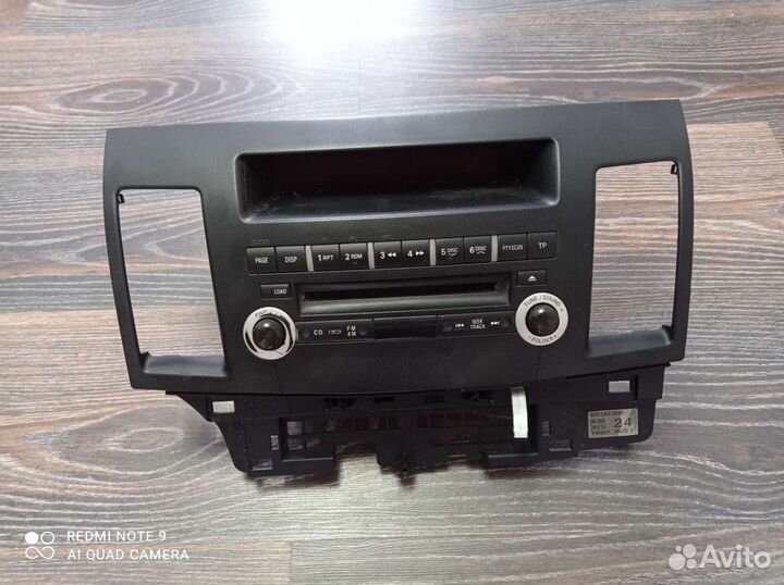 Штатная магнитола Mitsubishi Lancer X