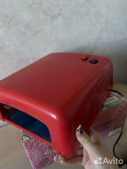 Профессиональная лампа для наращивания ногтей