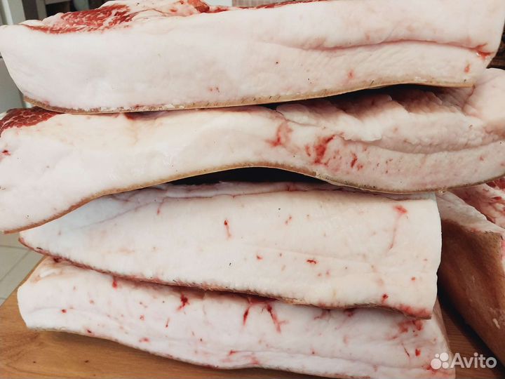 Сало свежее