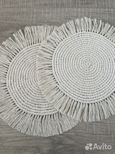 Салфетки макраме (30 см)