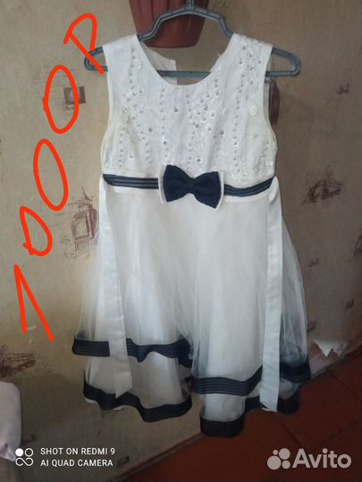 Детские платья для девочек на 6-7лет