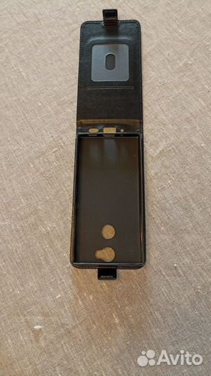 Вертикальный кожаный чехол-книжка для Sony XA