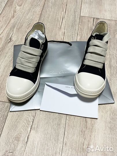 Rick Owens Ramones jumbo low (в наличии)