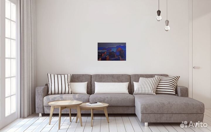 Картина акрилом 48х31 см Remanecer