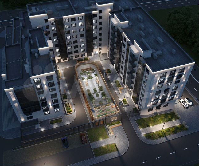 3-к. квартира, 64,3 м², 6/11 эт.