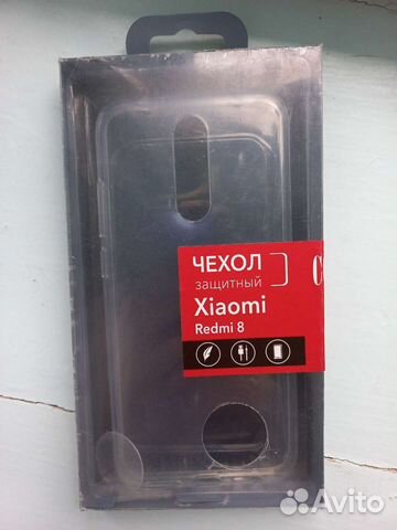Чехол Xiaomi redmi 8 прозрачный