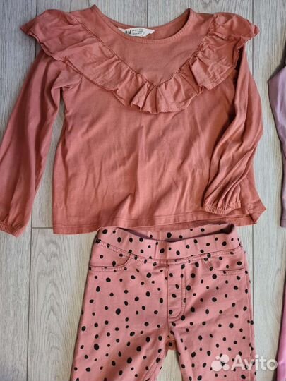 Пакет вещей на девочку 110-116 см