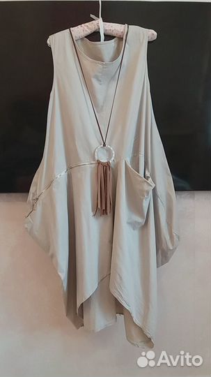 Италия.Ж'енское платье бохо 48 р