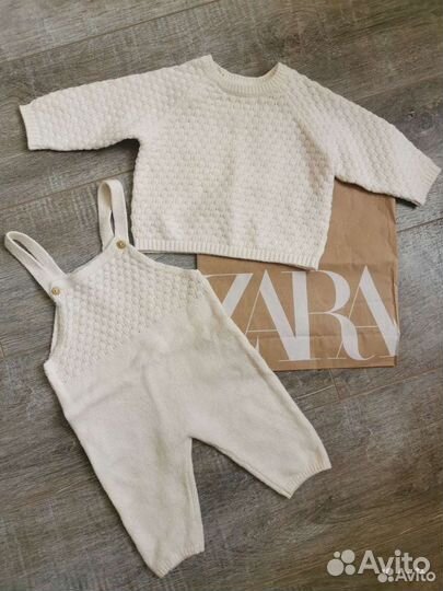 Zara baby комбинезон свитер 68 см