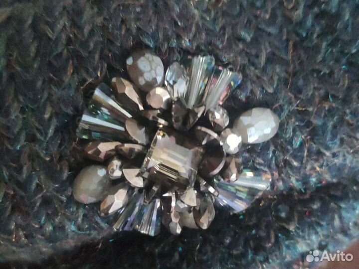 Зимняя шапка и снуд женский