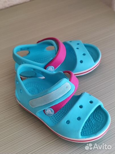 Сланцы crocs детские