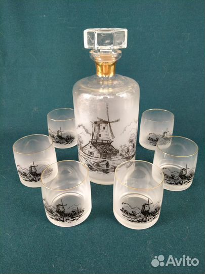 Набор для виски/коньяка Мельница